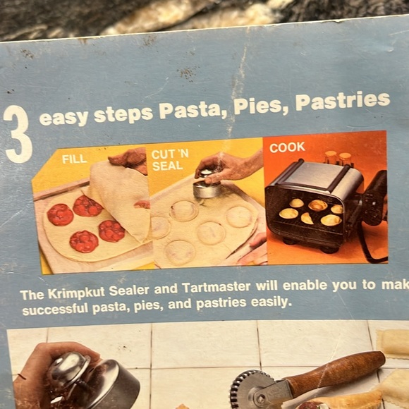 RARE TART Recipes BOOK Pasta Pies Pastries Recipes Ursula Kaiser, 116 pages VTG - Picture 8 of 16